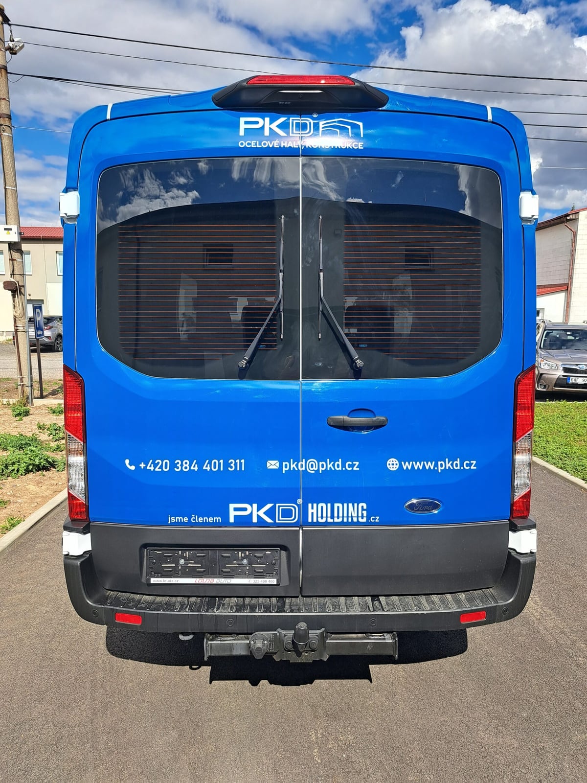 PKD, reklamní polep firemního vozu (3)