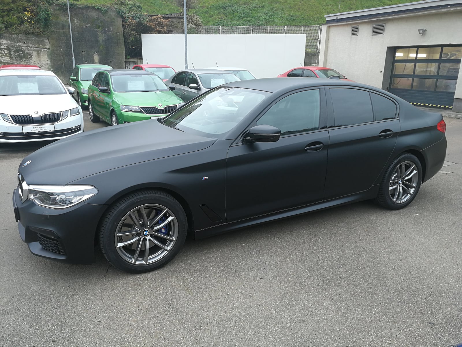 BMW, celopolep matná černá (2)
