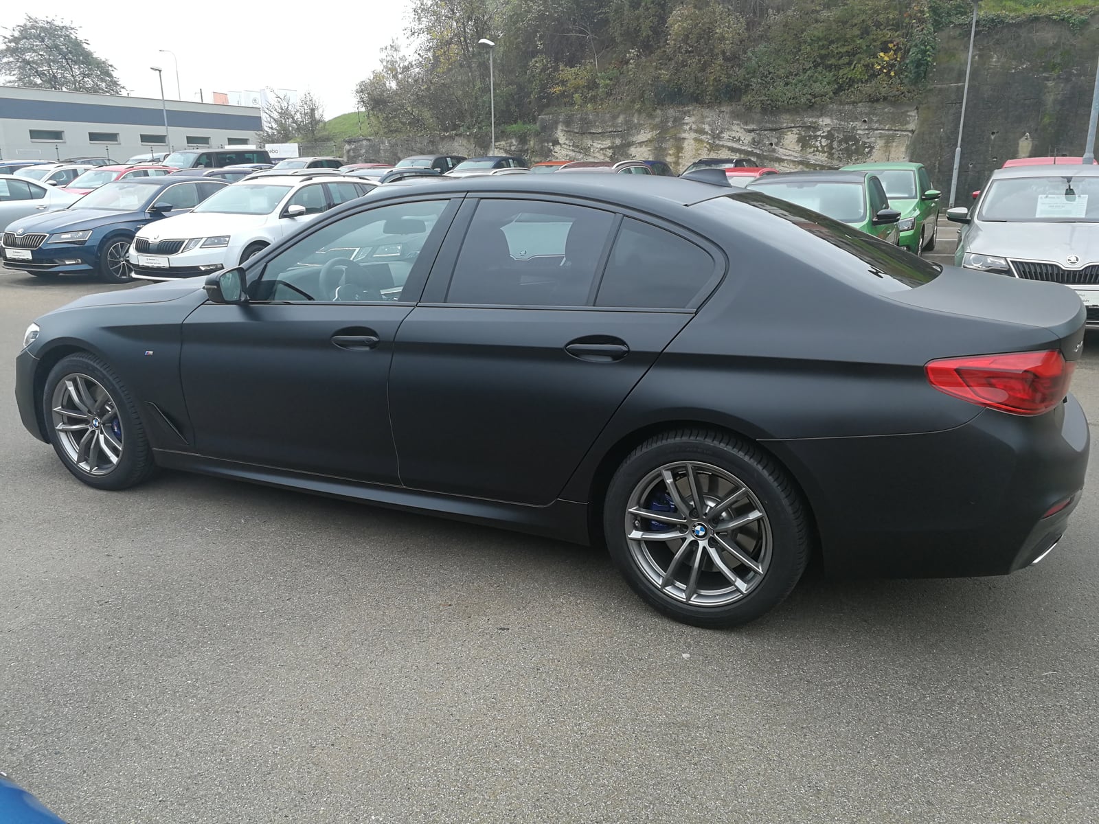 BMW, celopolep matná černá (3)