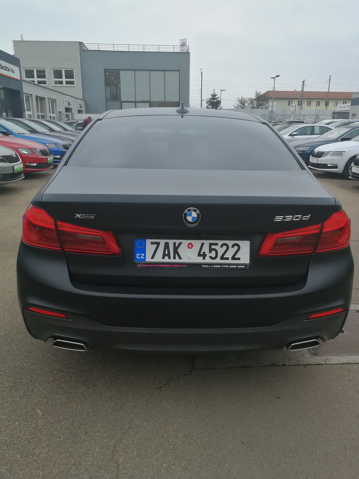 BMW, celopolep matná černá (4)